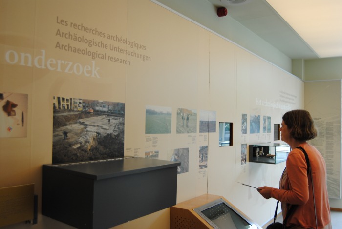 In het Abdijmuseum in Koksijde