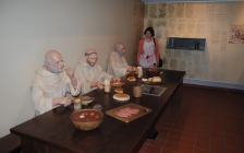 De monniken aan tafel